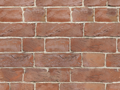  红砖墙面-红砖错缝墙面100 
