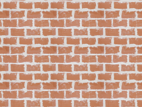  红砖墙面-红砖错缝墙面1999 