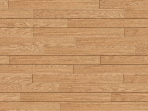  矩形错缝原木色实木地板63 