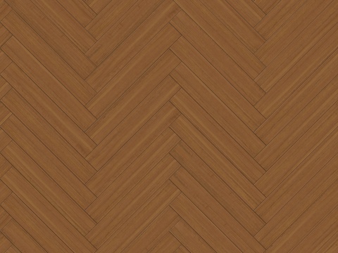 鱼骨纹错缝原木色实木地板4