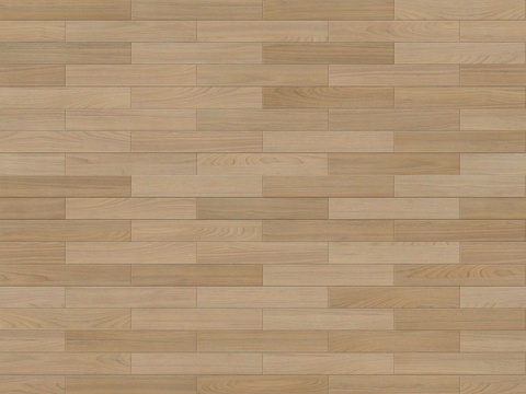 矩形错缝原木色实木地板53