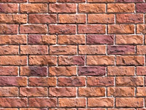  红砖墙面-红砖错缝墙面2012 