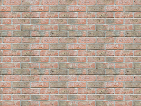 红砖墙面-红砖错缝墙面1913