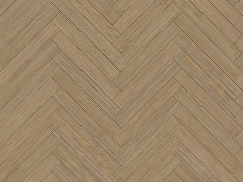 鱼骨纹错缝原木色实木地板28