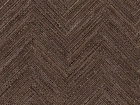  鱼骨纹错缝原木色实木地板121 