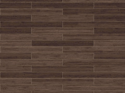  矩形错缝原木色实木地板136 