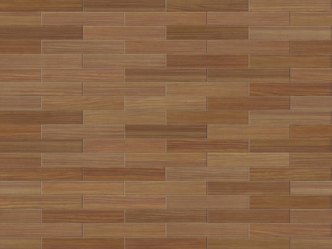 矩形错缝原木色实木地板38