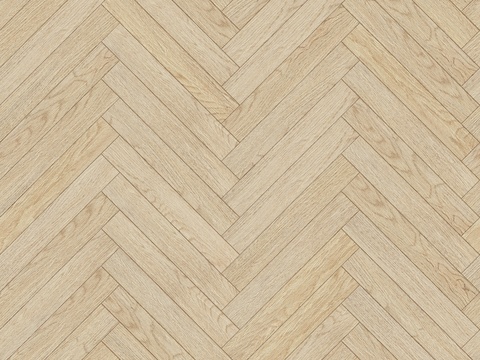  鱼骨纹错缝原木色实木地板111 