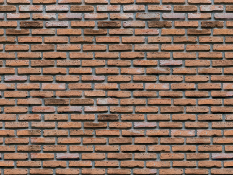  红砖墙面-红砖错缝墙面5 