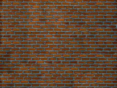  红砖墙面-红砖错缝墙面165 