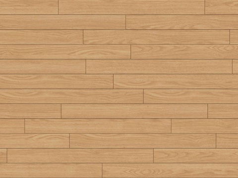 矩形错缝原木色实木地板20