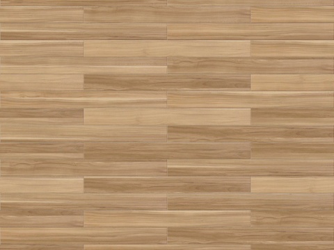  矩形错缝原木色实木地板133 