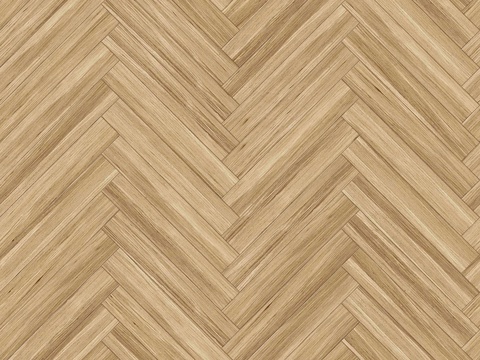 鱼骨纹错缝原木色实木地板124