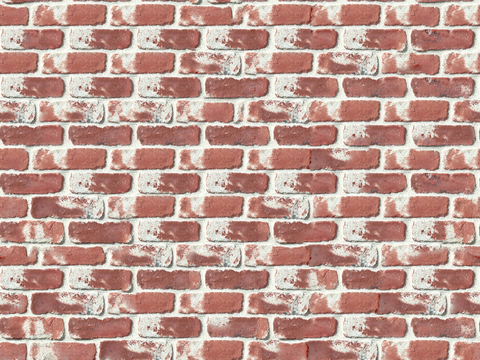  红砖墙面-红砖错缝墙面2018 