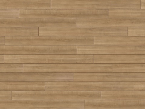  矩形错缝原木色实木地板81 