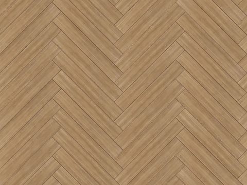 鱼骨纹错缝原木色实木地板165