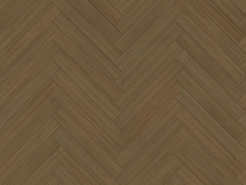  鱼骨纹错缝原木色实木地板51 