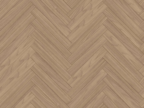  鱼骨纹错缝原木色实木地板130 