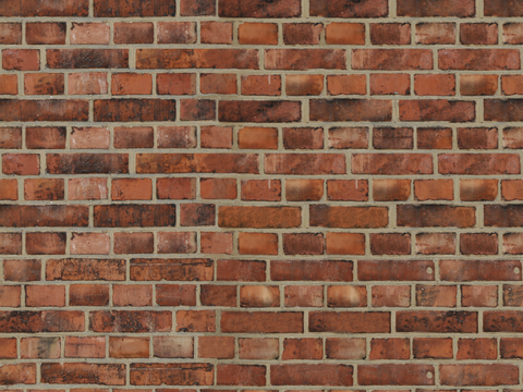  红砖墙面-红砖错缝墙面1926 