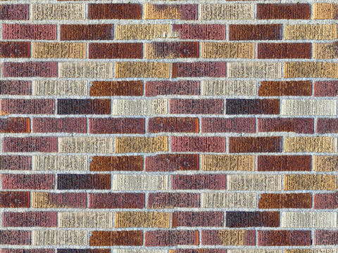  红砖墙面-红砖错缝墙面139 