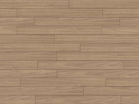 矩形错缝原木色实木地板48