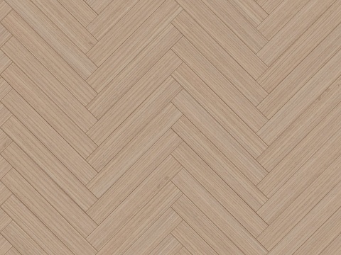  鱼骨纹错缝原木色实木地板13 