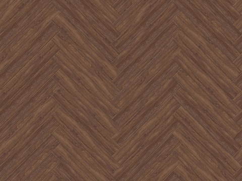  鱼骨纹错缝原木色实木地板172 