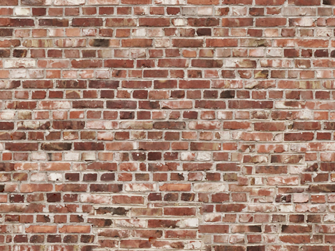  红砖墙面-红砖错缝墙面2029 