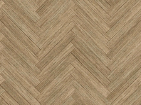 鱼骨纹错缝原木色实木地板19