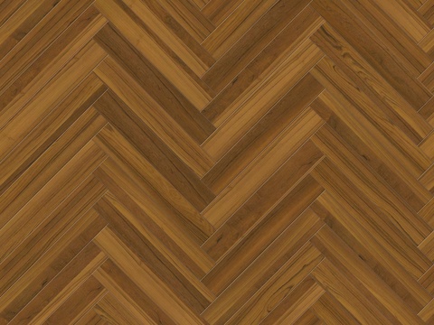 鱼骨纹错缝原木色实木地板106