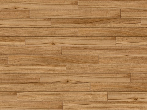 矩形错缝原木色实木地板52