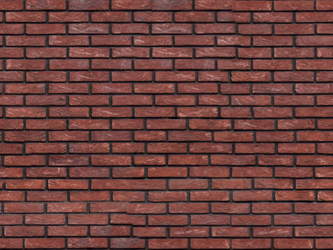  红砖墙面-红砖错缝墙面1941 