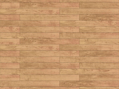  矩形错缝原木色实木地板58 