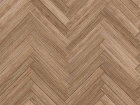 鱼骨纹错缝原木色实木地板127