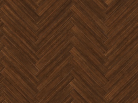  鱼骨纹错缝原木色实木地板2 