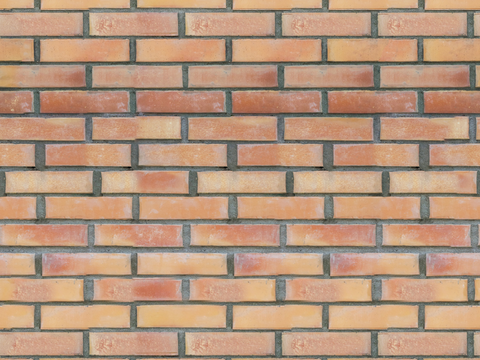 红砖墙面-红砖错缝墙面2099