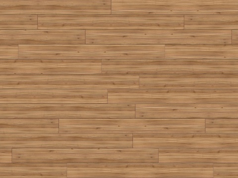  矩形错缝原木色实木地板84 