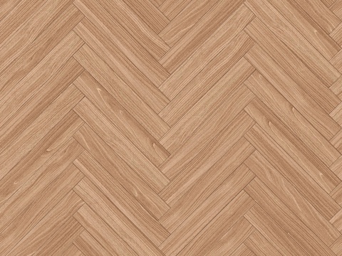 鱼骨纹错缝原木色实木地板123