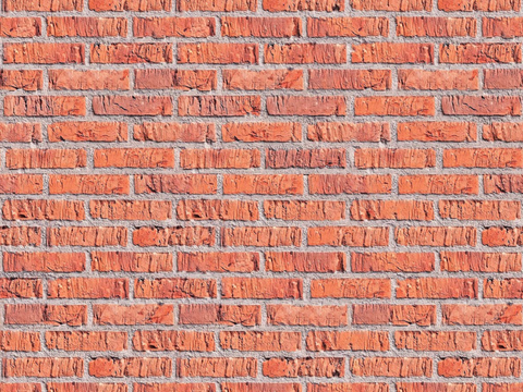  红砖墙面-红砖错缝墙面2057 