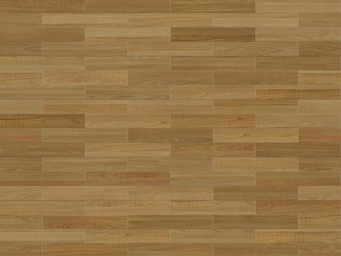  矩形错缝原木色实木地板50 