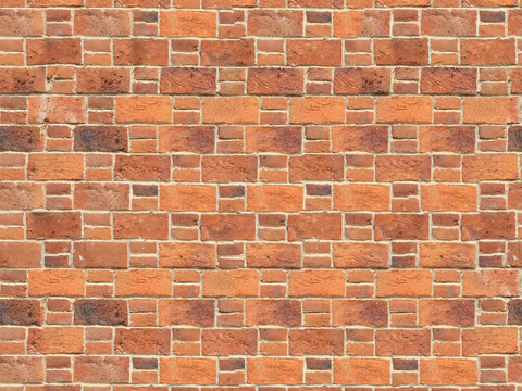  红砖墙面-红砖错缝墙面2024 