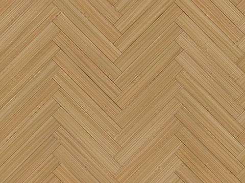  鱼骨纹错缝原木色实木地板58 