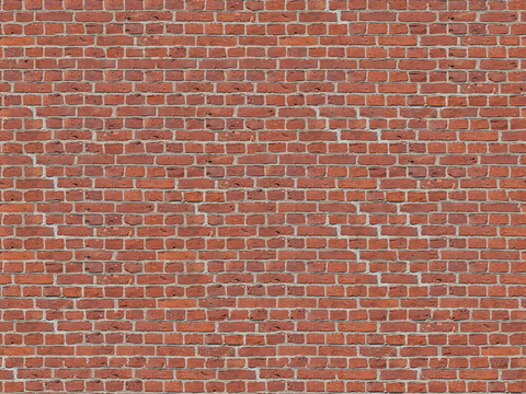  红砖墙面-红砖错缝墙面71 