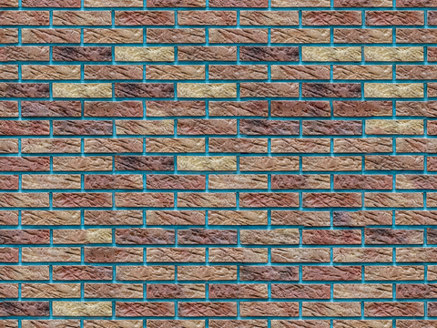  红砖墙面-红砖错缝墙面147 