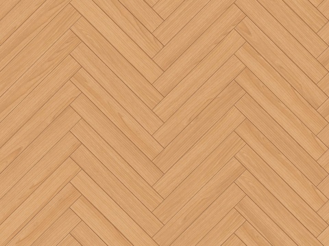 鱼骨纹错缝原木色实木地板151