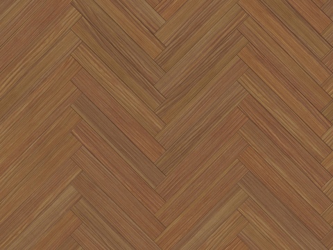 鱼骨纹错缝原木色实木地板35