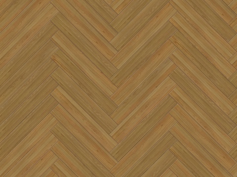 鱼骨纹错缝原木色实木地板69