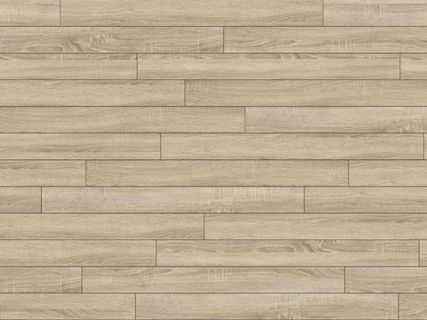  矩形错缝原木色实木地板15 