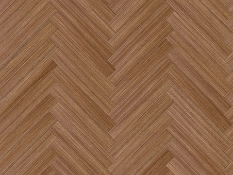 鱼骨纹错缝原木色实木地板128