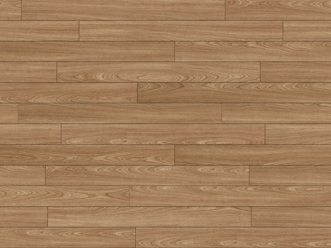 矩形错缝原木色实木地板6